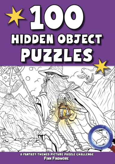 100 Hidden Object Puzzles Book Cover
