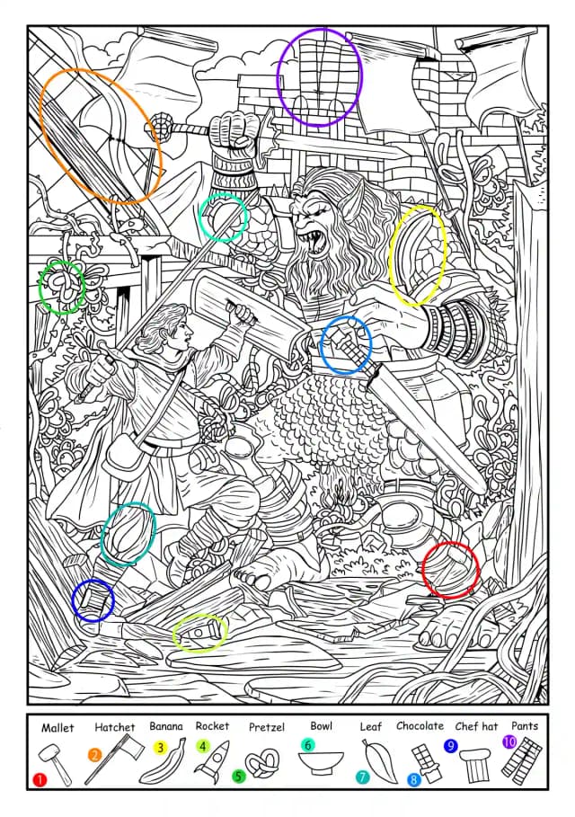 book puzzle key solution
