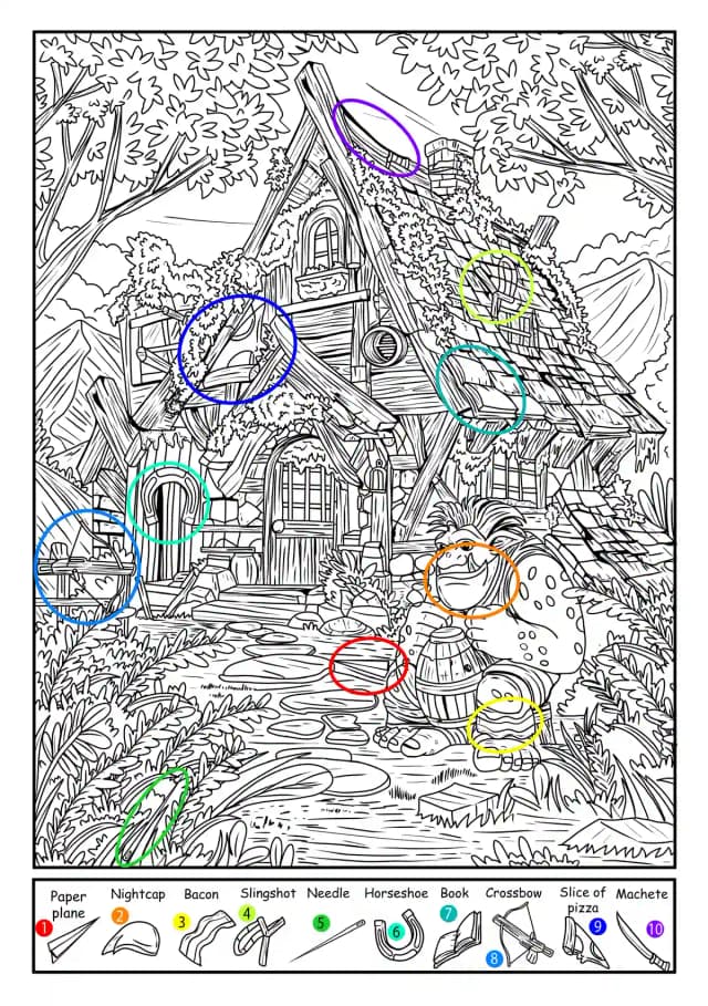 book puzzle key solution