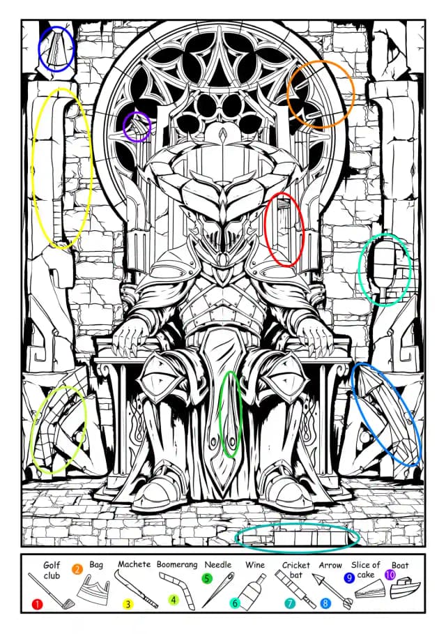 book puzzle key solution