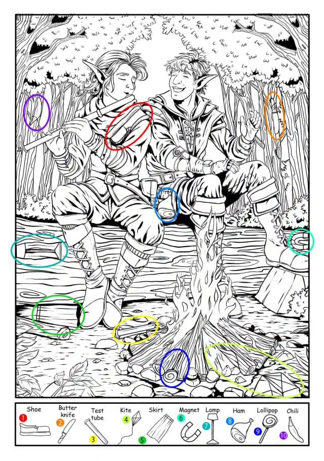 book puzzle key solution