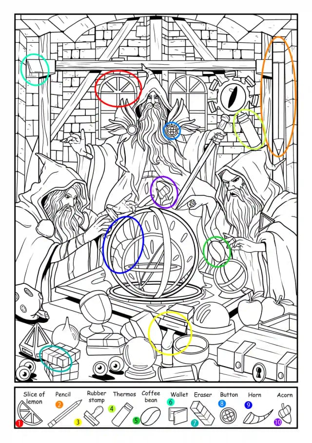 book puzzle key solution