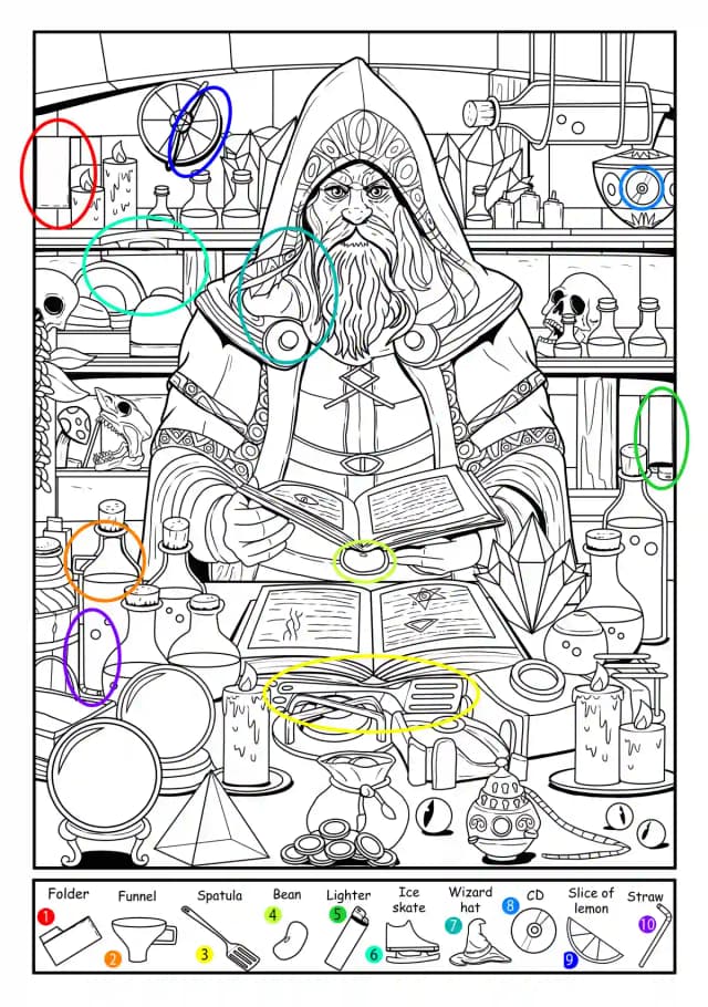 book puzzle key solution