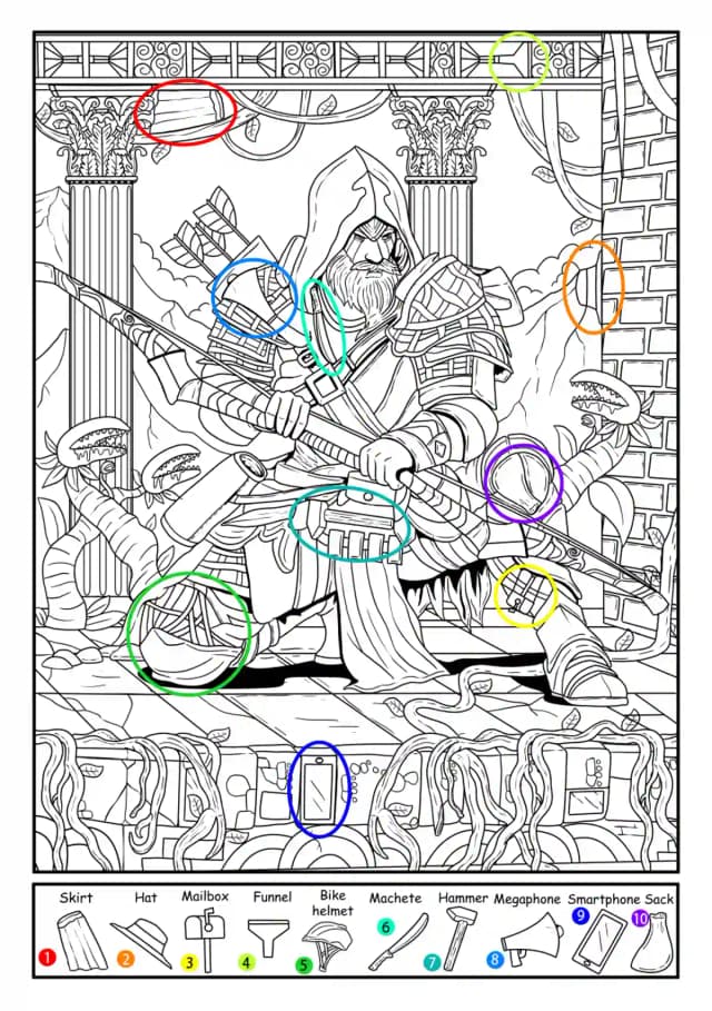 book puzzle key solution