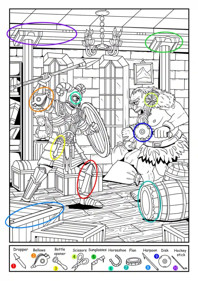 book puzzle key solution