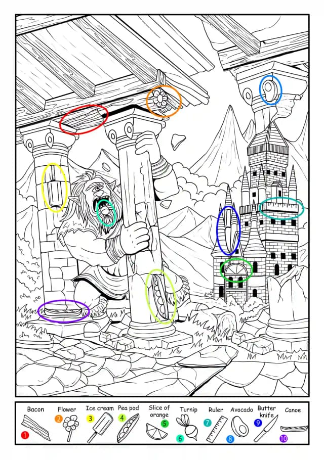 book puzzle key solution