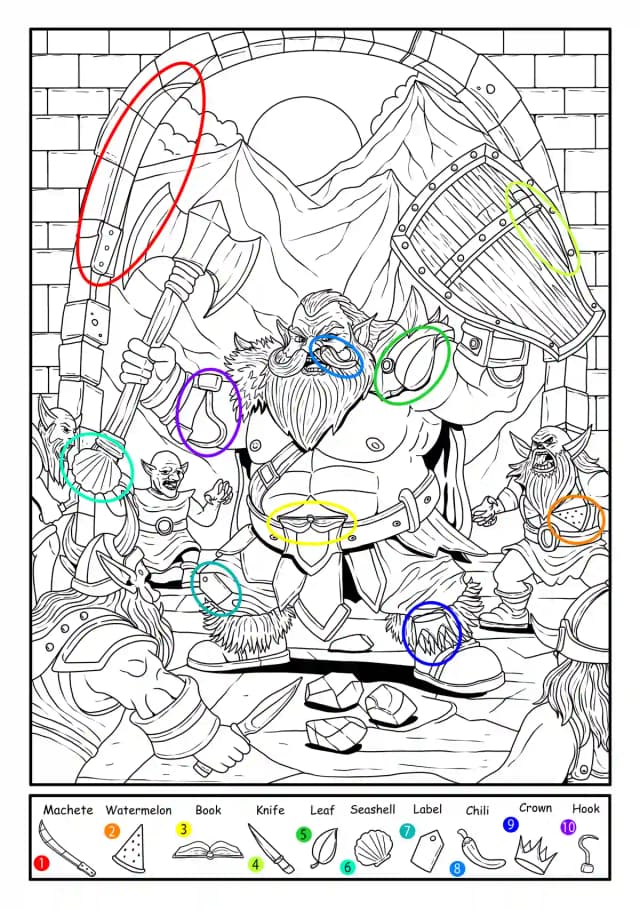 book puzzle key solution