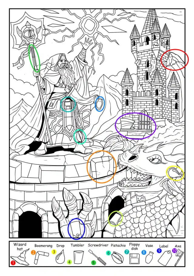 book puzzle key solution