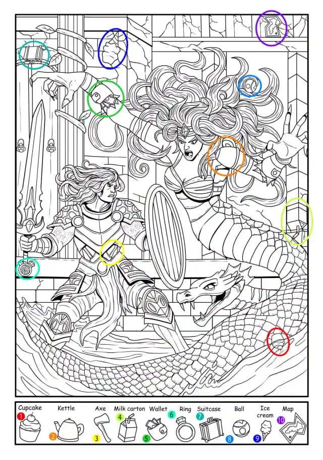 book puzzle key solution