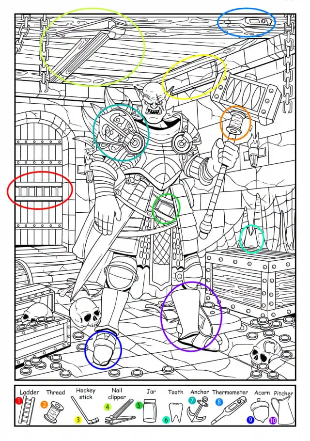 book puzzle key solution