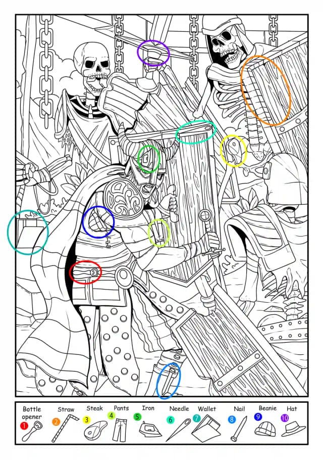 book puzzle key solution