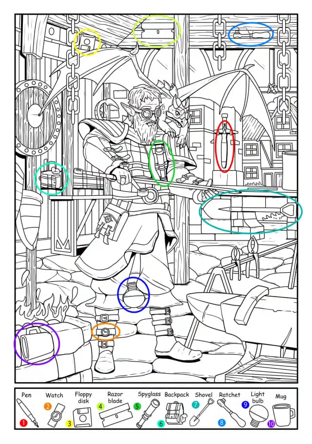 book puzzle key solution