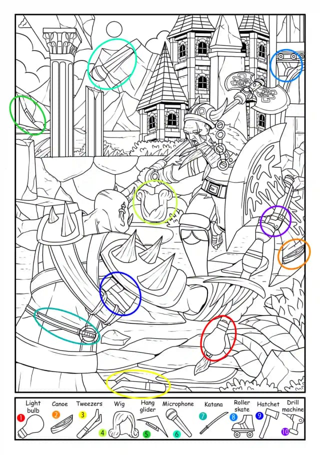book puzzle key solution
