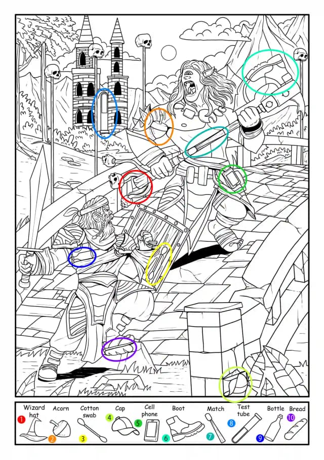 book puzzle key solution