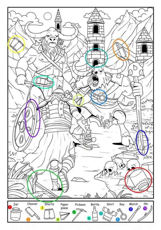 book puzzle key solution