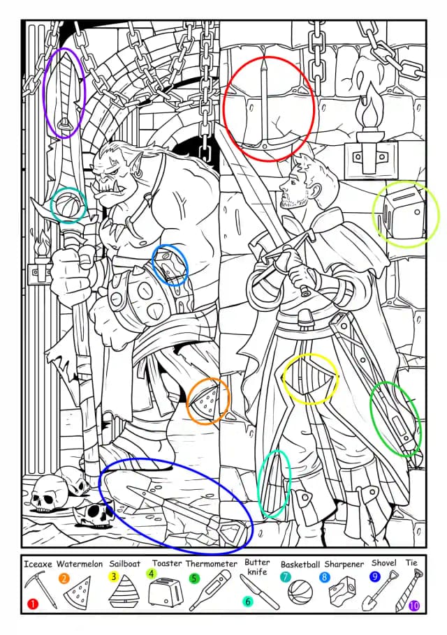 book puzzle key solution