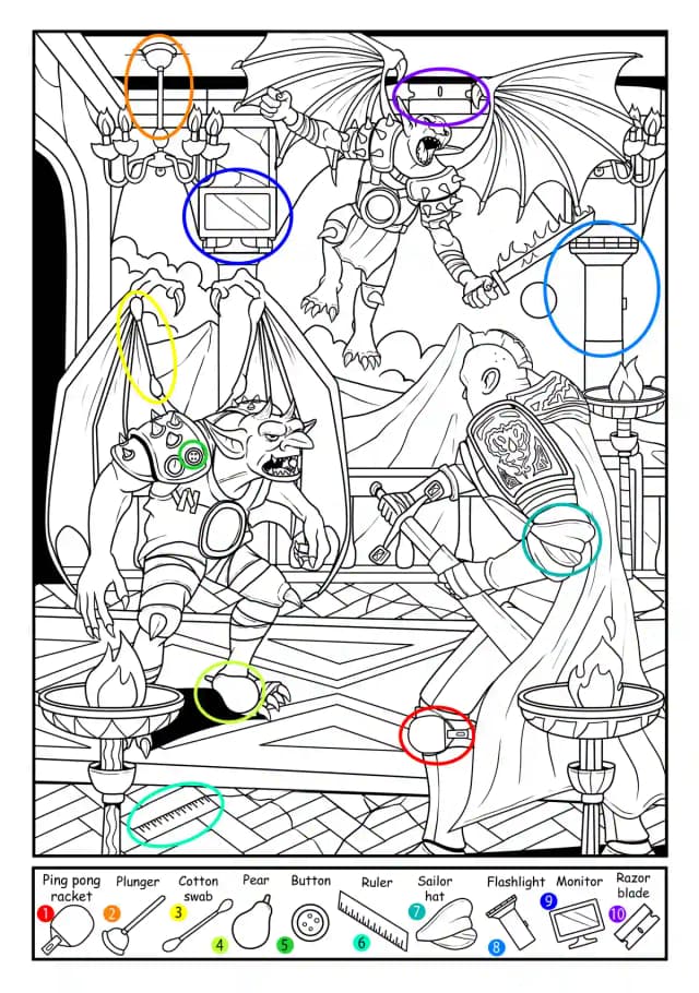 book puzzle key solution