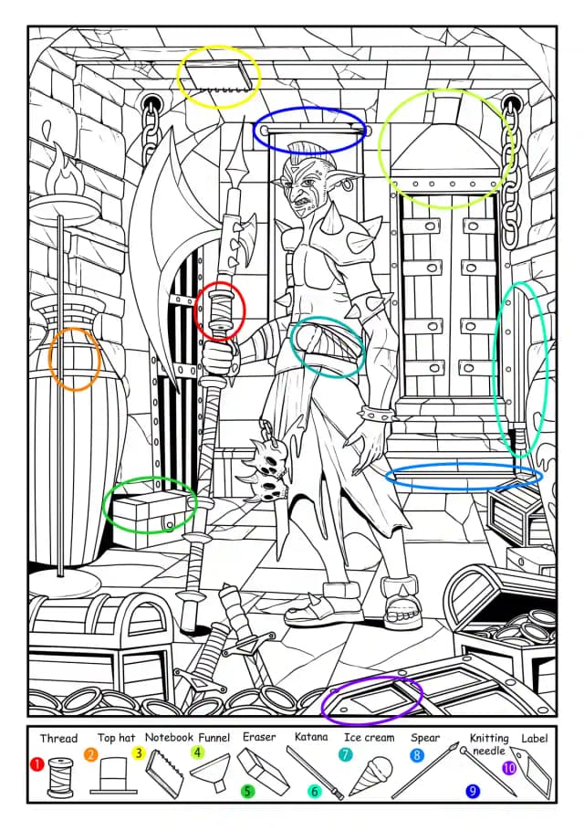 book puzzle key solution