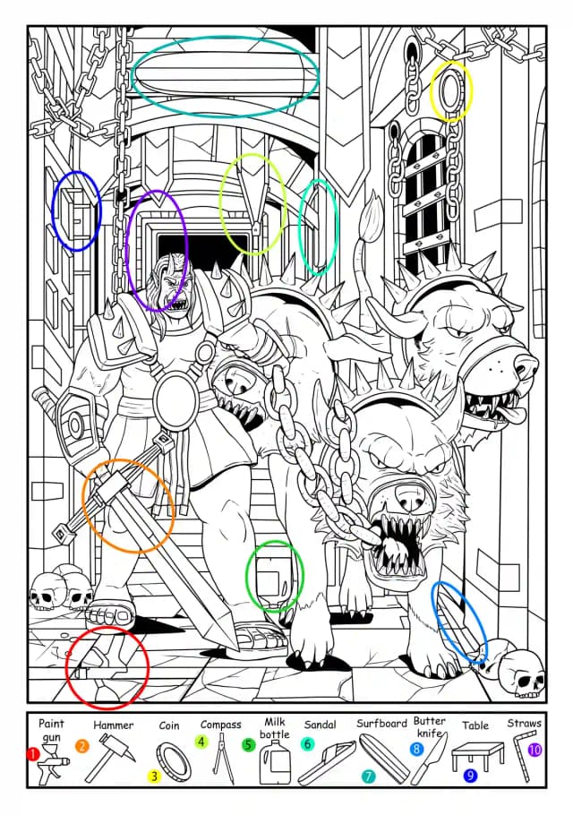 book puzzle key solution