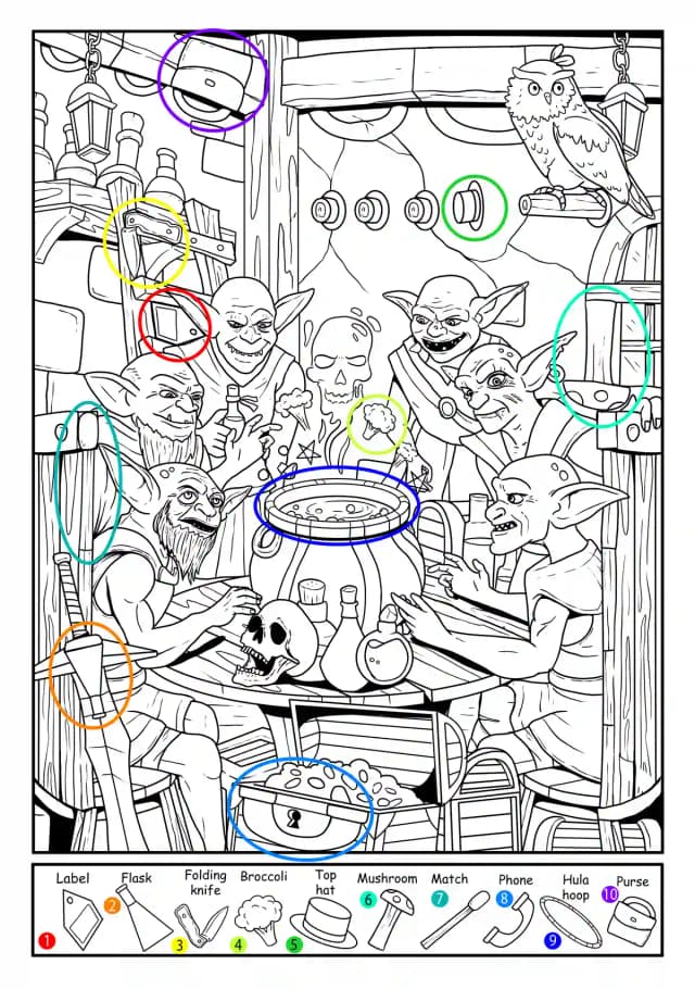 book puzzle key solution