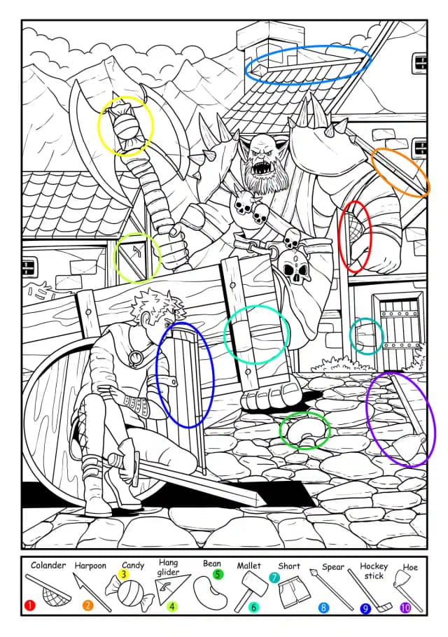 book puzzle key solution