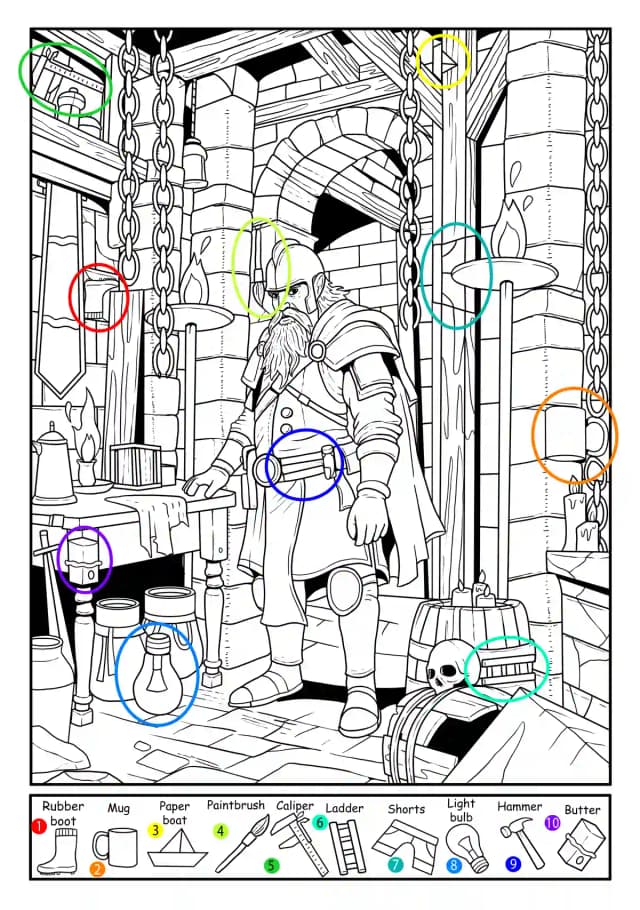 book puzzle key solution