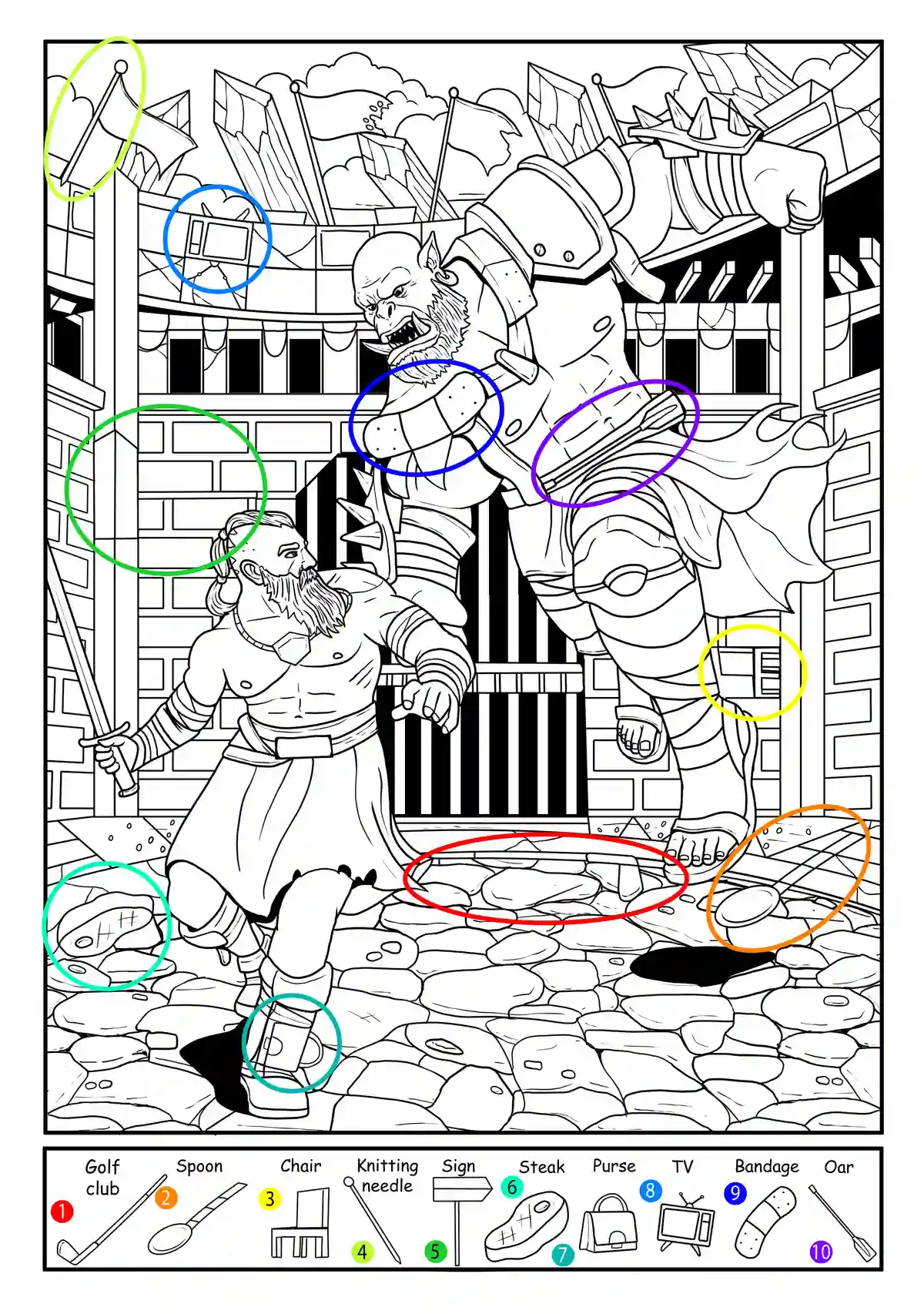 book puzzle key solution