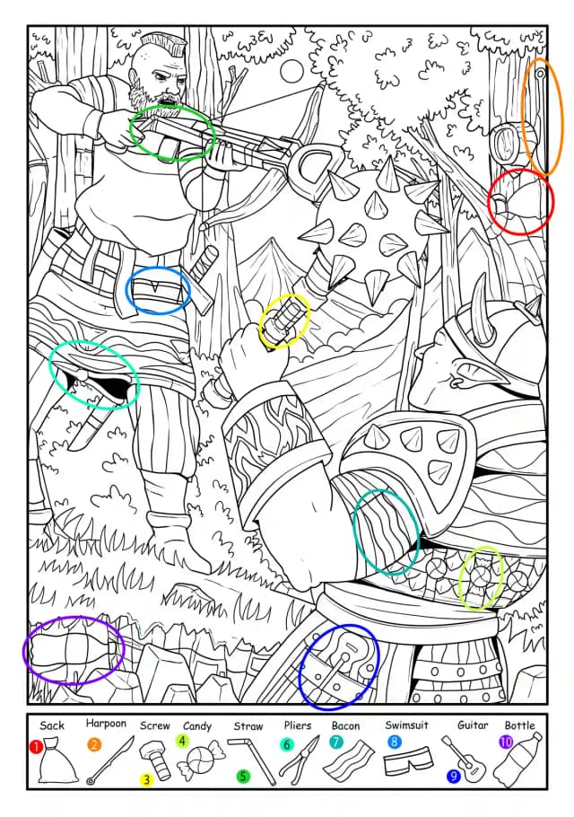 book puzzle key solution
