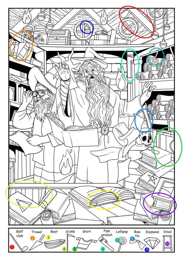book puzzle key solution