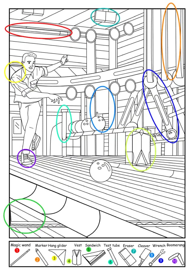 book puzzle key solution