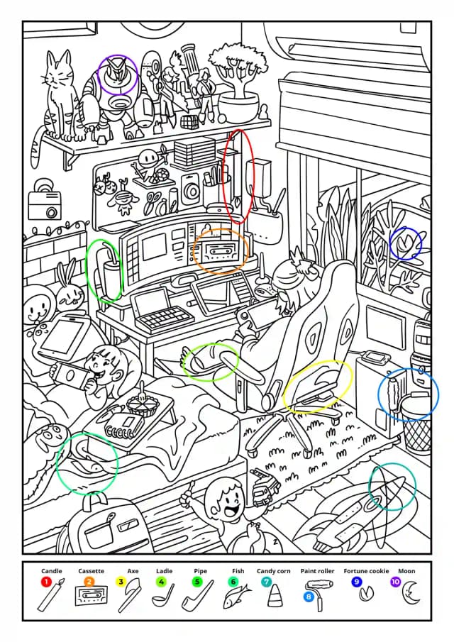 book puzzle key solution