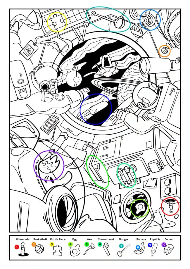 book puzzle key solution