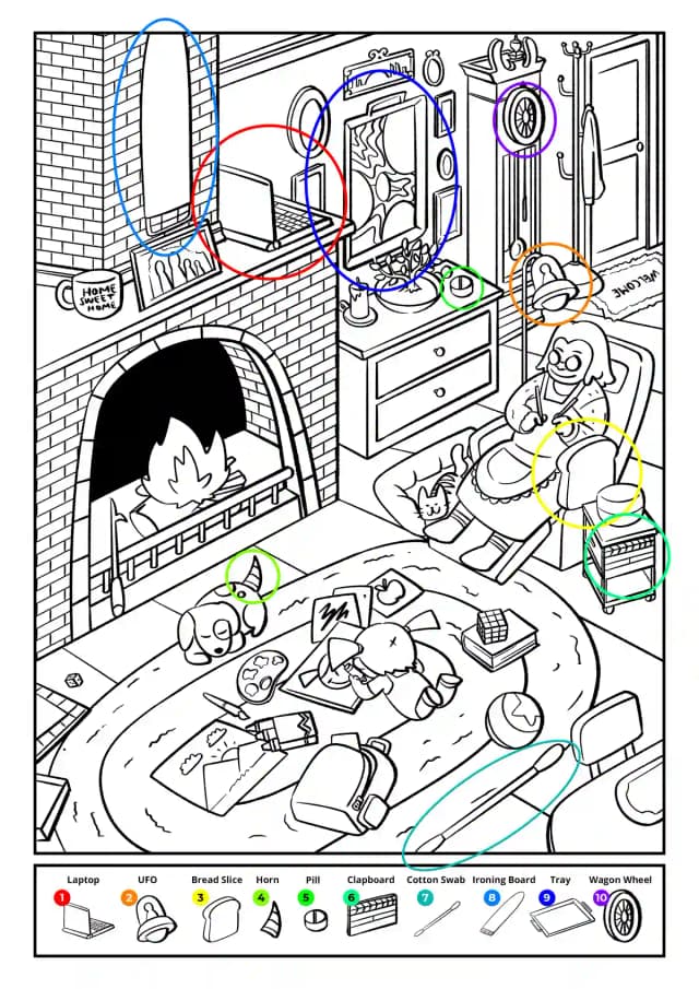 book puzzle key solution