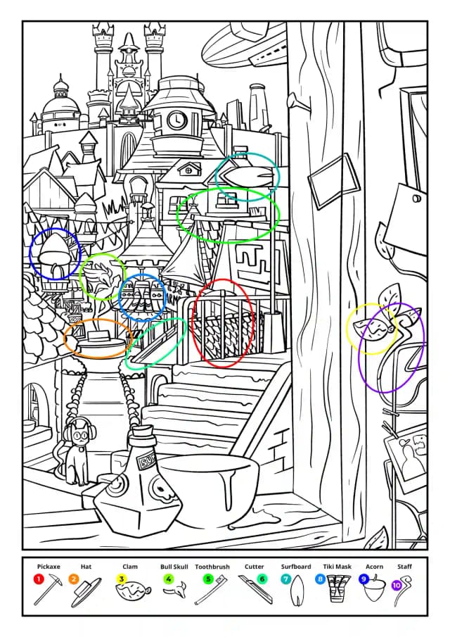 book puzzle key solution