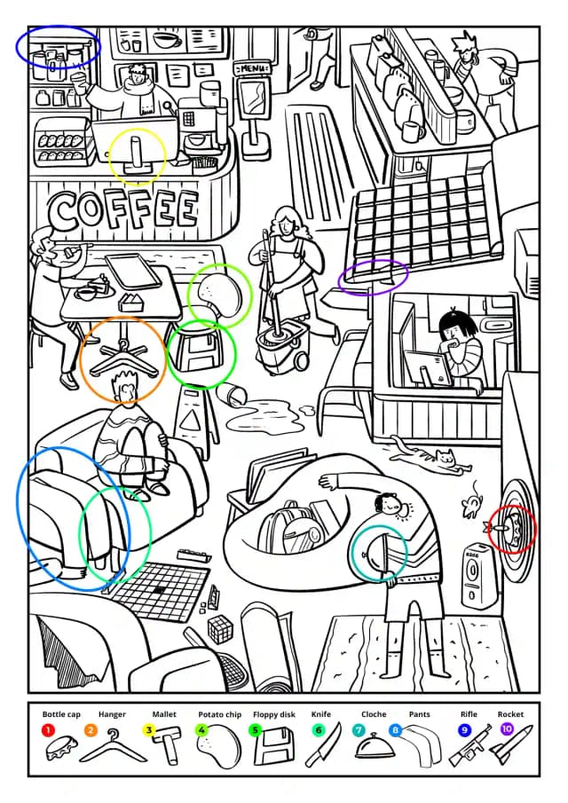 book puzzle key solution