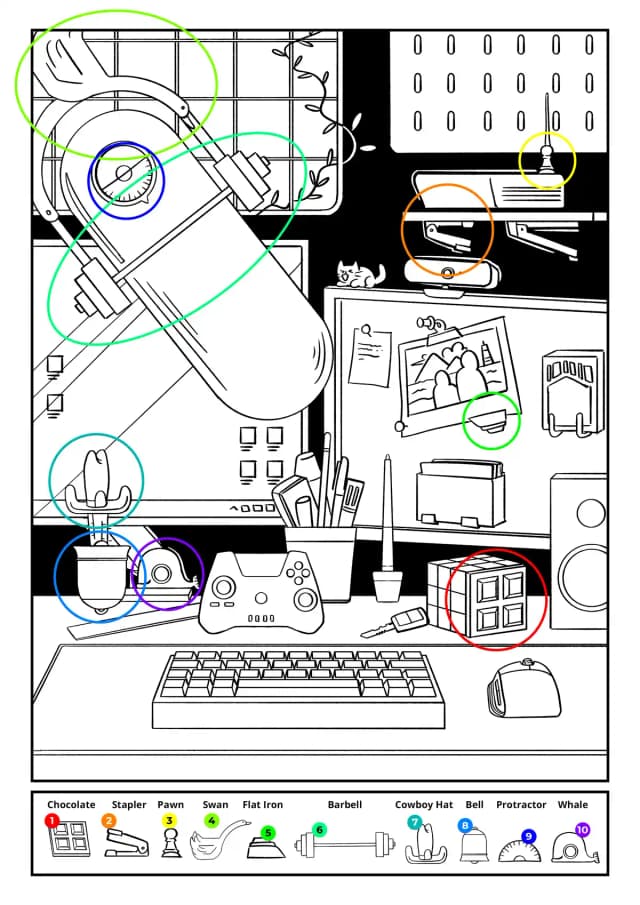 book puzzle key solution