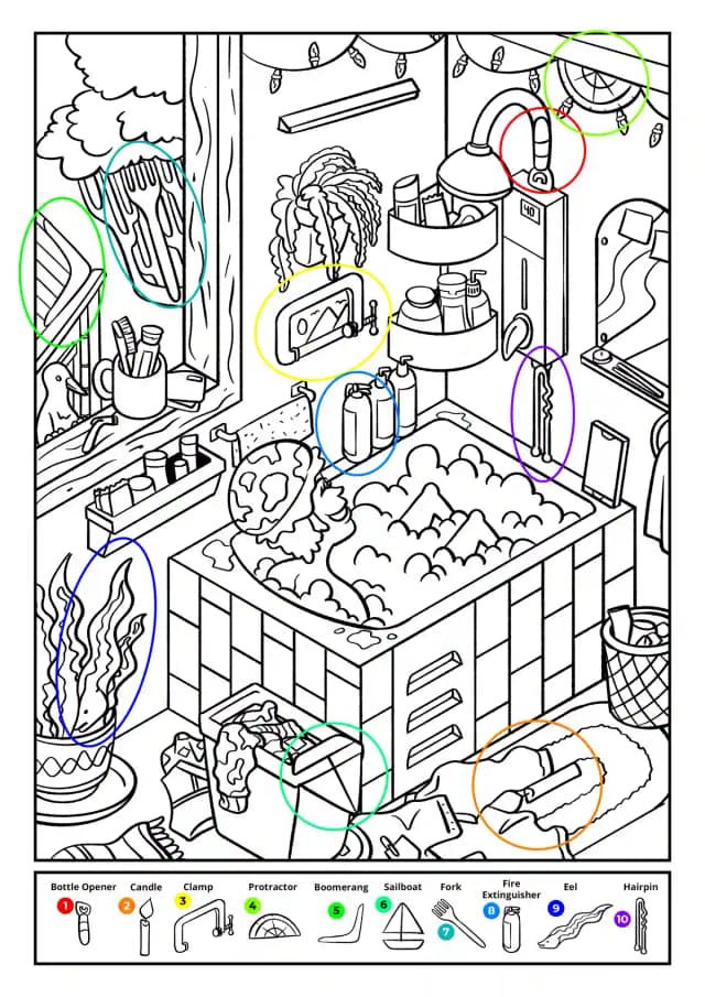 book puzzle key solution