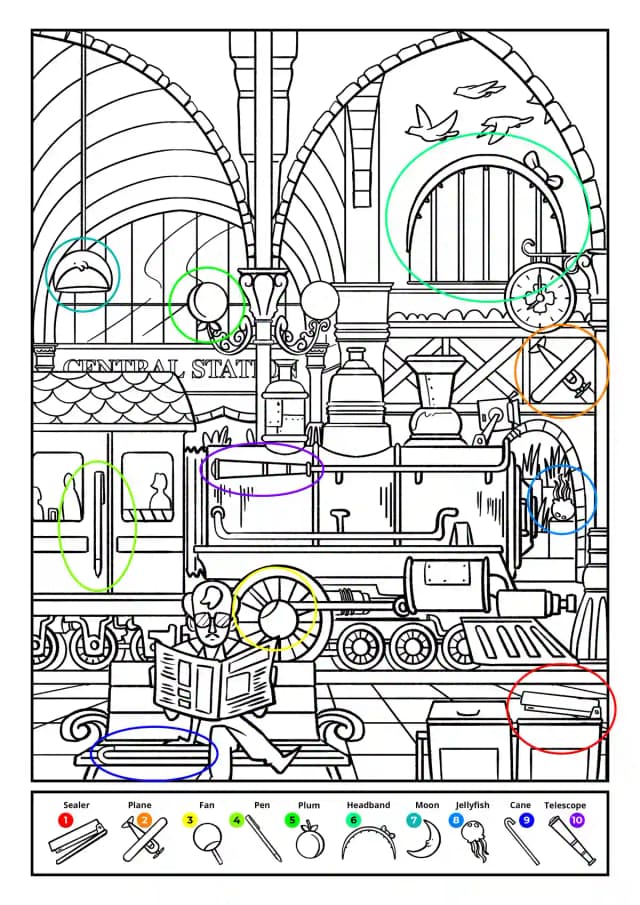 book puzzle key solution
