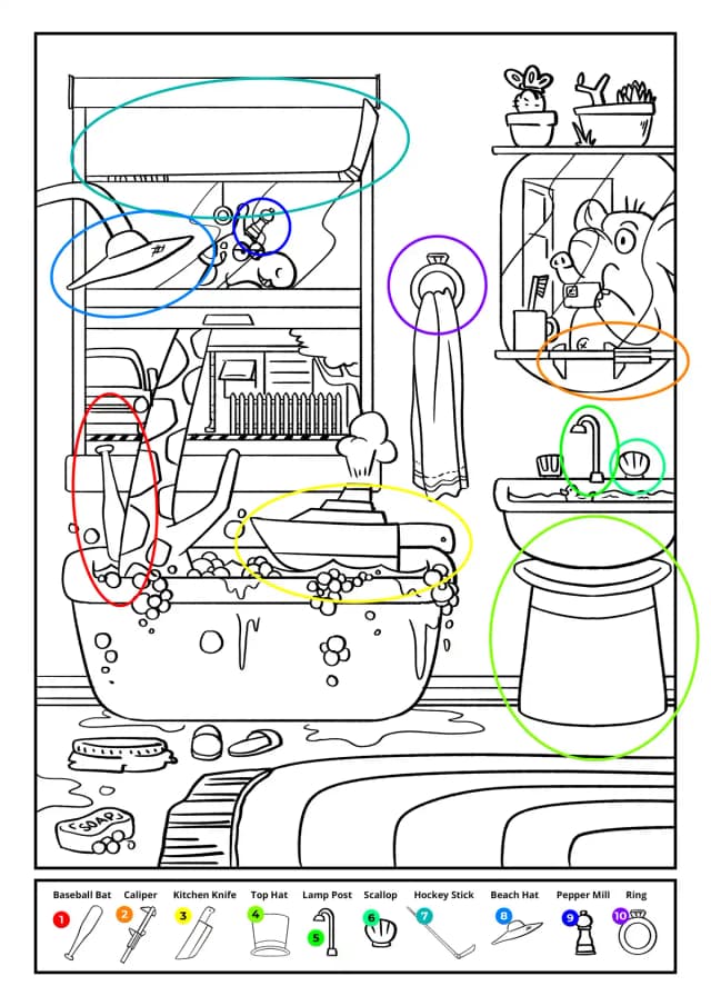 book puzzle key solution