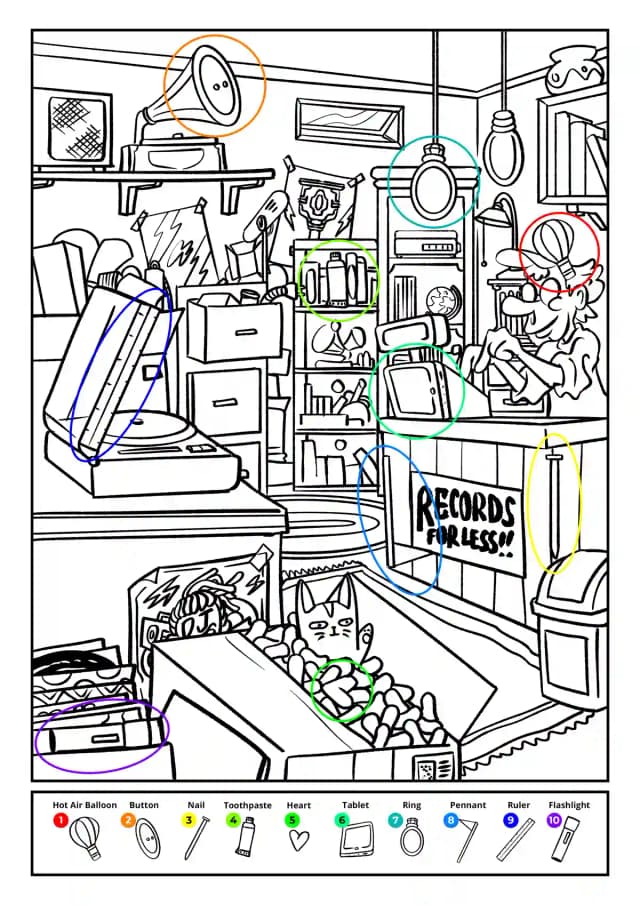 book puzzle key solution