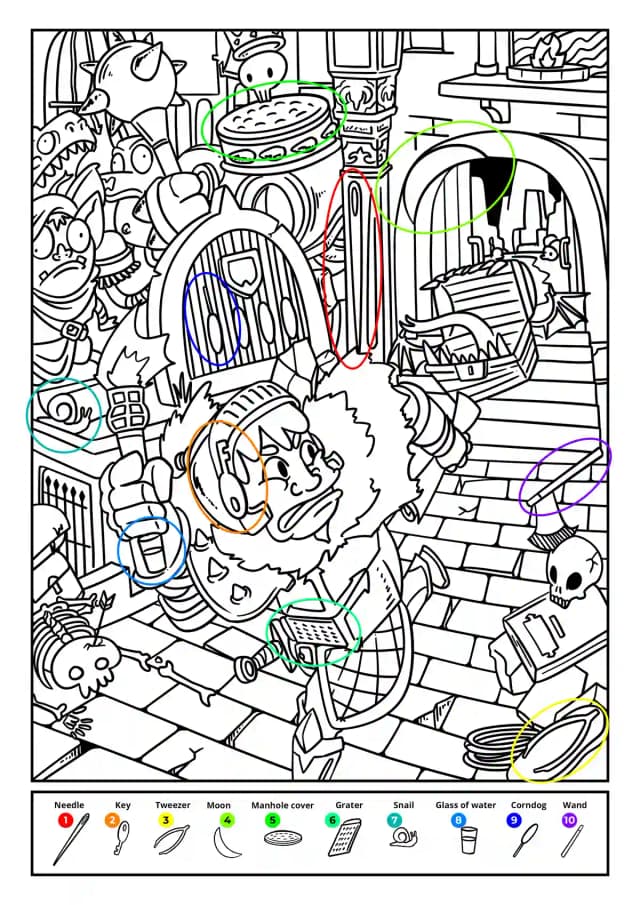 book puzzle key solution