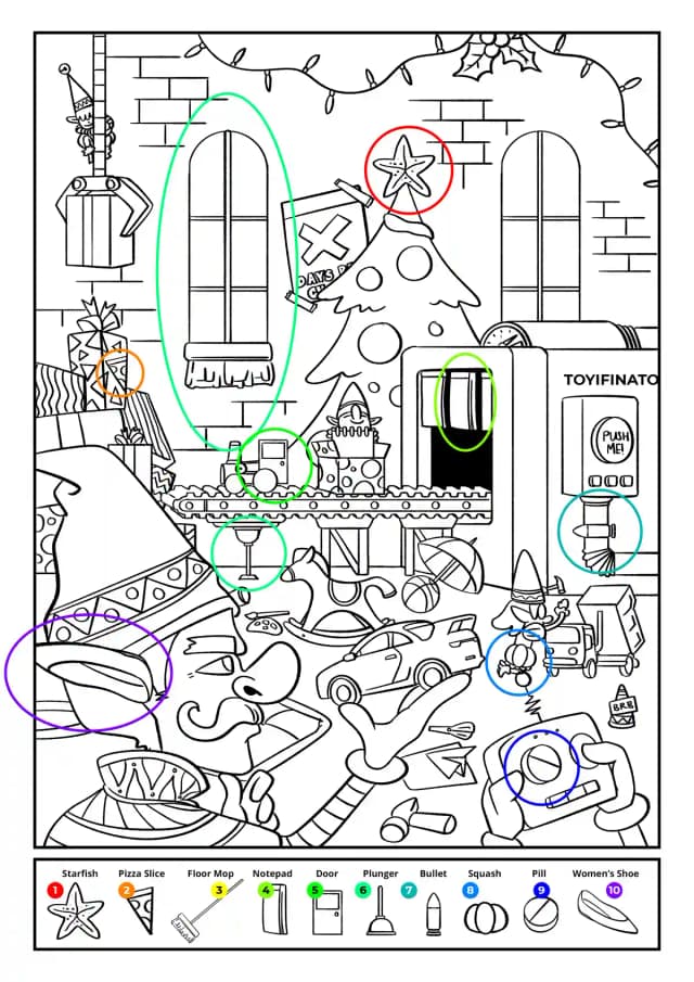 book puzzle key solution