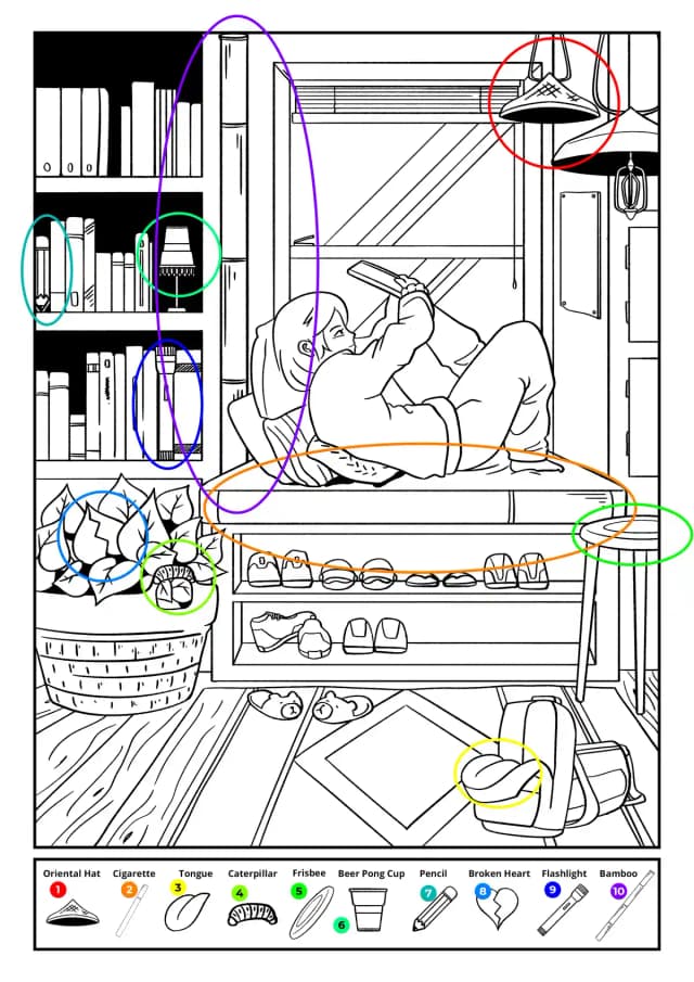 book puzzle key solution