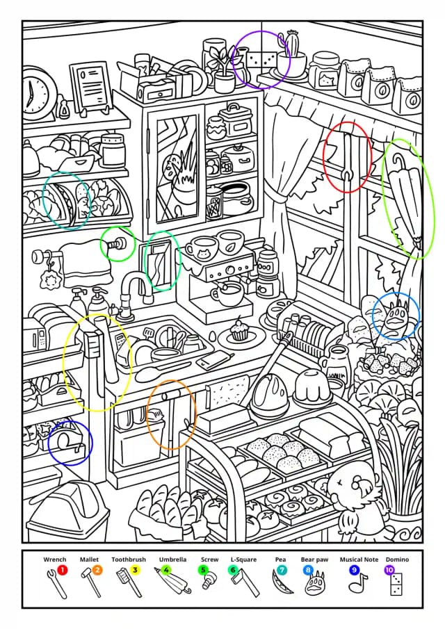 book puzzle key solution