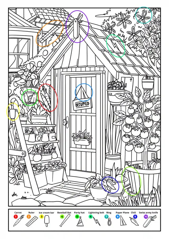 book puzzle key solution