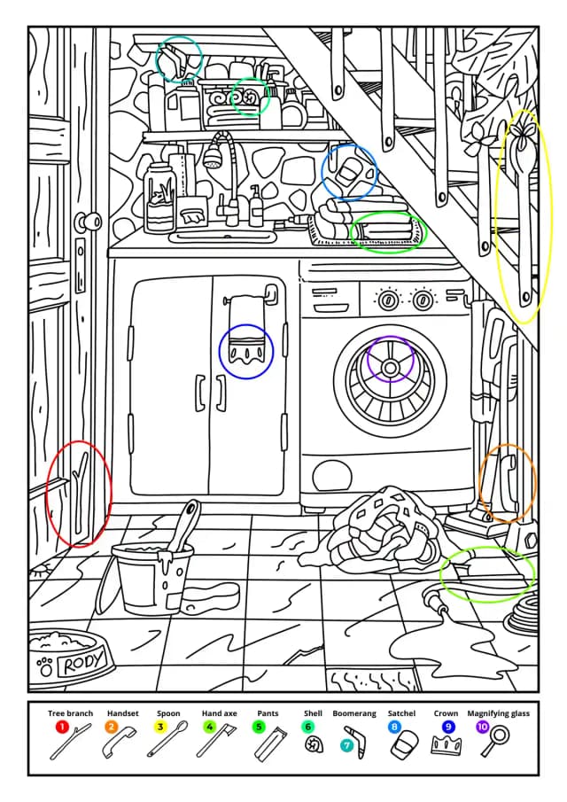 book puzzle key solution