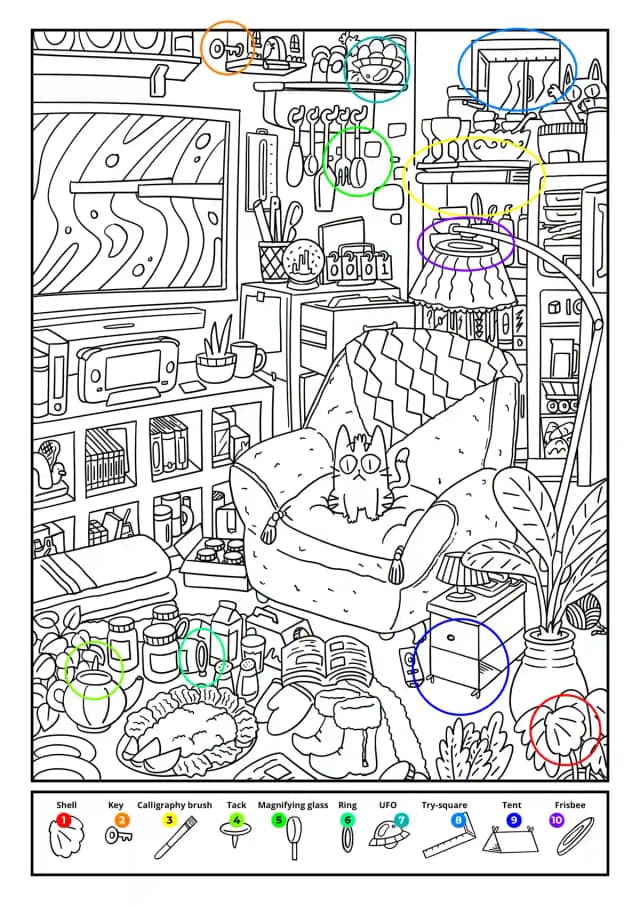 book puzzle key solution