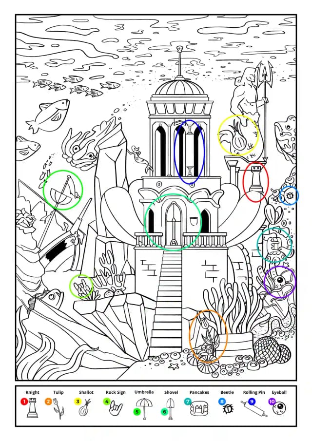 book puzzle key solution