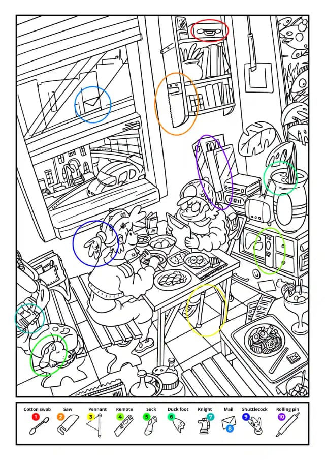 book puzzle key solution