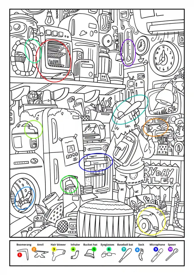 book puzzle key solution